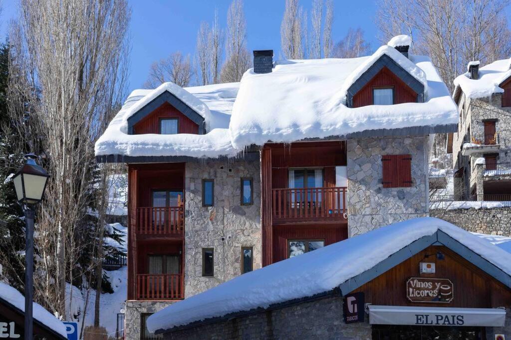 Appartamento Tebarray ☆ Increibles Vistas, Terraza Y Garaje - Pirineos360 Sallent de Gállego Esterno foto